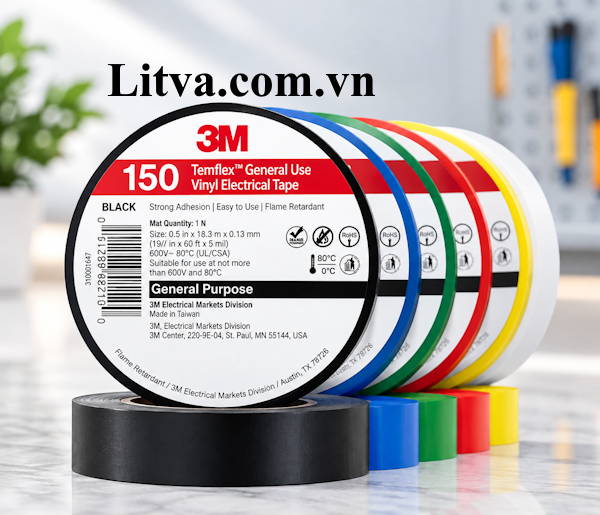 Băng keo điện 3M Temflex 150